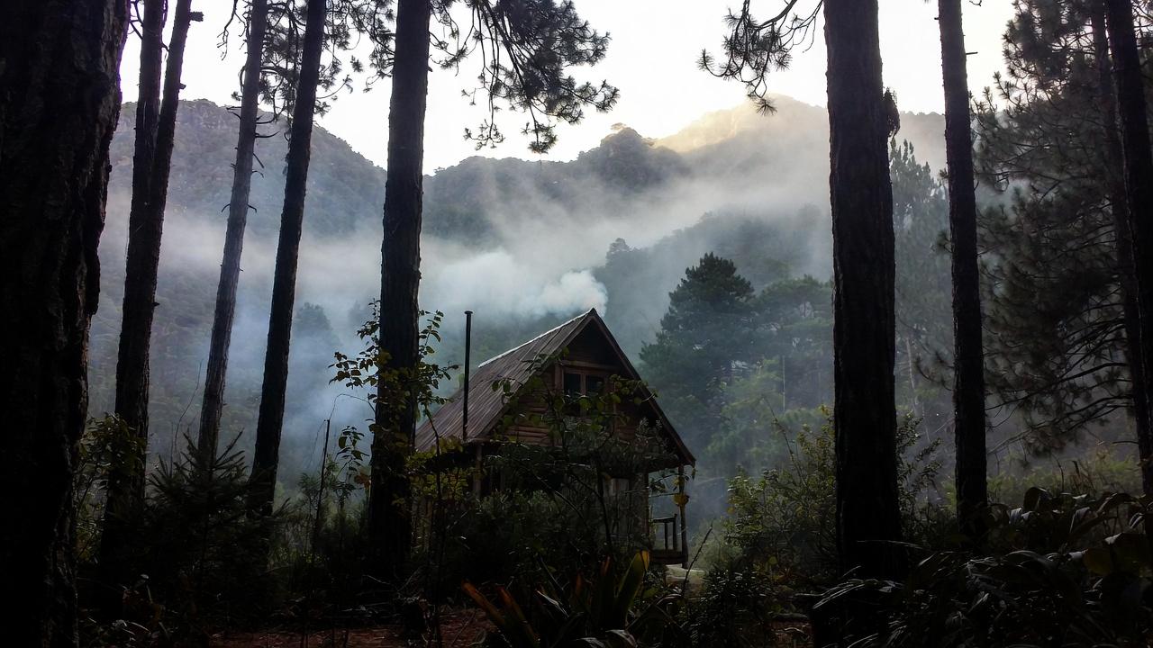 Mountain town surrounded by pine forests in Jalisco, Mexico